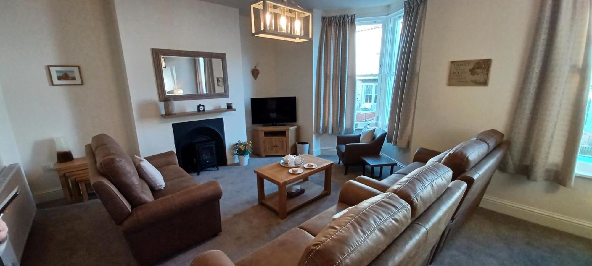 Villa West Cliff Townhouse With Parking Whitby Esterno foto